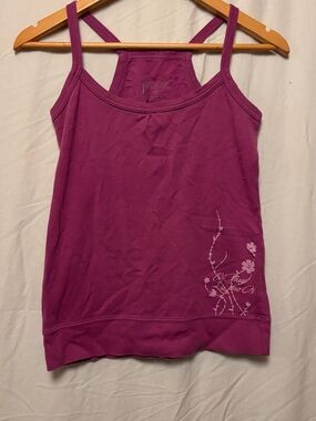 Y2K Pink Cn tower tanktop